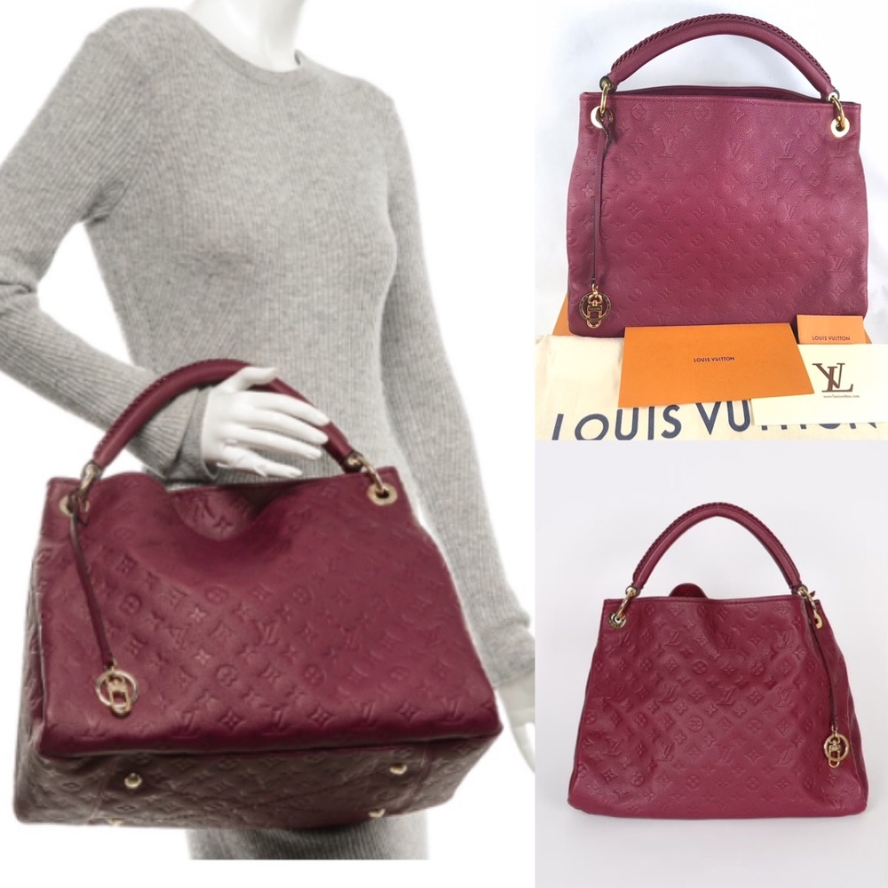 💎LIKE NEW ULTRA RARE💎ARTSY LOUIS VUITTON RAISIN - Picture 2 of 12
